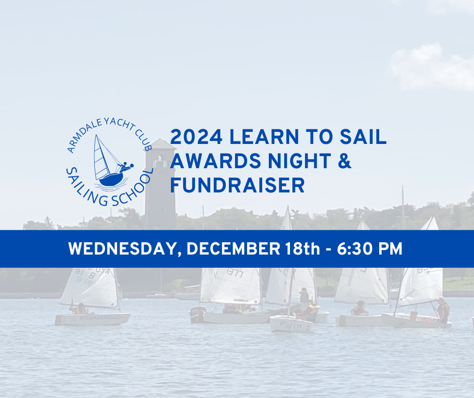 2024 Learn to Sail Awards Night and Fundraiser